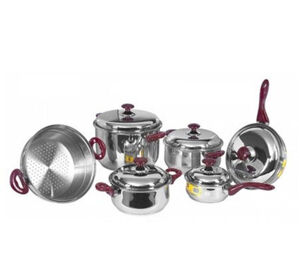 Bộ nồi 11 PCS Happy Cook HC 11C