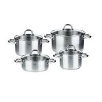 Bộ nồi 4 chiếc bằng inox COOKPLAZA SYLG4P