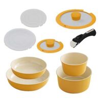 Bộ nồi Gốm Nhật Kitchen Chef 6 món