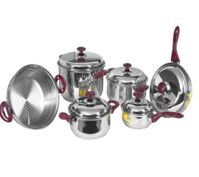 Nồi Happy Cook HC11C  (HC-11C) - Bộ 6 nồi 11 pcs