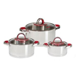 Bộ nồi Happy Cook Aries HC06AR (HC-06AR) - bộ 3 nồi