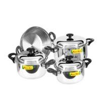 Nồi Happy Cook HS-07S - Bộ 3 nồi