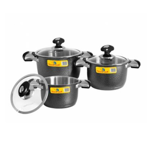 Nồi Happy Cook HC06AC2 (HC06AC1) - Bộ 3 nồi