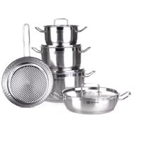 Bộ nồi H&E Cook PR-HEC9P - 5 chiếc