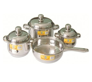 Nồi Happy Cook HC07CHL - Bộ 4 nồi Hollow 7 pcs