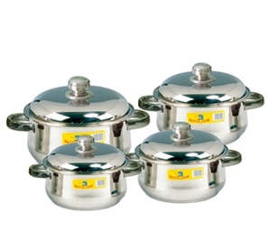 Nồi Happy Cook HC08CHL - Bộ 4 nồi