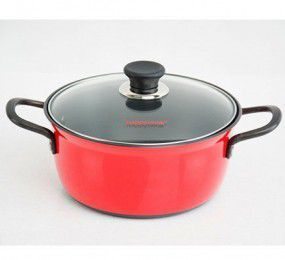 Bộ nồi hợp kim nhôm cứng Hard Anodized Happy Cook HA06R