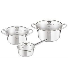 Bộ nồi inox 304 Tefal Simpleo B907S644 16cm -20cm -24cm