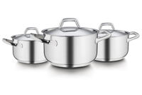 Bộ nồi inox 3C Barazzoni Chef(16-20-24cm)