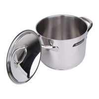 Bộ nồi inox 9 chi tiết Chef Line Barazzoni