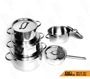 Bộ nồi inox Cao Cấp Kitchi FiveStar