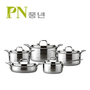 Bộ nồi Inox (dành cho bếp từ)  PoongNyun WTPIHV