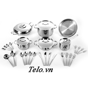 Bộ nồi inox Edelkochen Tys