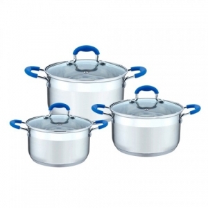 Bộ nồi inox Elmich Smartcook SMR3 2355961 - 3 chiếc cỡ 18,20,24cm