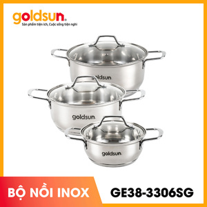 Bộ nồi inox Goldsun GE38-3306SG