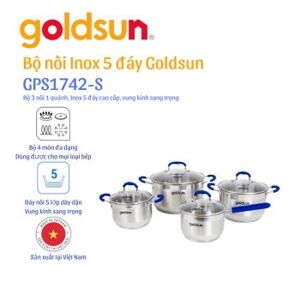 Bộ nồi inox Goldsun GPS1742-S