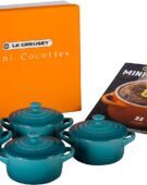 Bộ nồi mini LeCreuset Mini-Cocotte Marseille, 4 chiếc