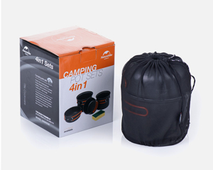 Bộ nồi nấu ăn dã ngoại NatureHike NH15T401-G