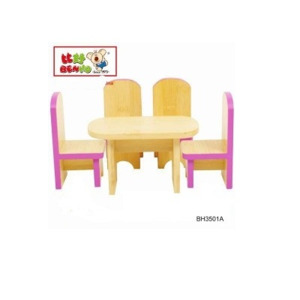 Bộ nội thất bàn ăn bằng tre Benho BH3501A (BH3501B)