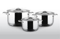 Bộ nồi từ 3 chiếc Chefs Inox EH-CW3304