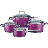 Bộ nồi từ Inox ELO PURPLE 4 chiếc