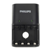 Bộ sạc 4 pin AA, AAA Philips NiMH SCB1411NB/12