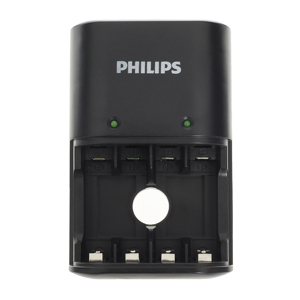 Bộ sạc 4 pin AA, AAA Philips NiMH SCB1411NB/12