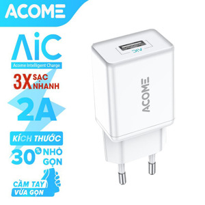 Bộ Sạc Acome Cổng Usb Ac04