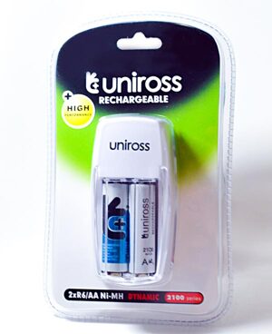 Bộ sạc pin Uniross AA/ 2A