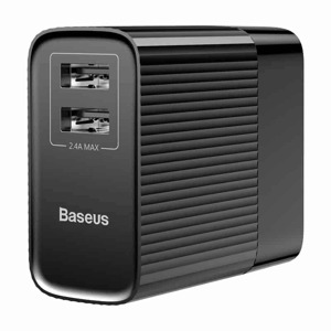 Củ sạc Baseus Transun Series Dual USB Hỗ trợ sạc nhanh 2.4 A