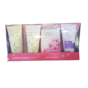 Bộ sản phẩm mỹ phẩm du lịch The face shop Flower Sensual Travel Kit 50ml