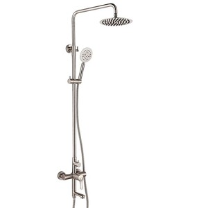 Bộ sen cây tắm đứng nóng lạnh Eurolife EL-S917, Inox SUS 304