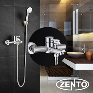 Bộ sen tắm nóng lạnh inox Zento SUS6066