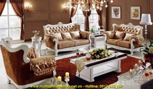 Bộ sofa cho phòng khách hiện đại AS08