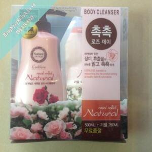 Bộ Sữa Tắm Leeblese Real Mild Natural - 500 ml/250 ml