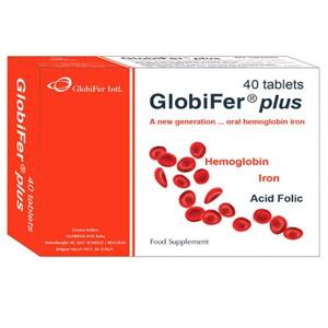 Bổ sung sắt cho phụ nữ mang thai Globifer Plus 40 viên