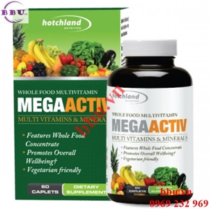 Bổ sung vitamin và khoáng chất từ trái cây MegaActiv