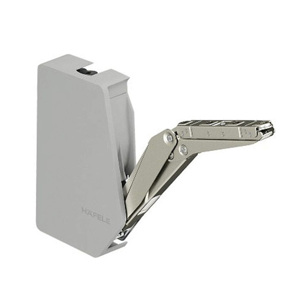 Bộ tay nâng 1 cánh Hafele Free Flap 3.15 xám F 372.91.350