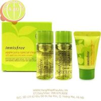 Bộ tẩy trang táo Apple Juicy Special Cleansing Kit Innisfree