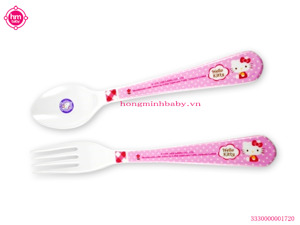 Bộ thìa dĩa lớn Hello Kitty SP 358/F358