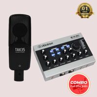 Bộ thu Alctron U16K MK3 + Micro thu âm Takstar TAK 35