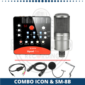 Bộ thu âm Icon Upod Pro + Micro Takstar SM8B