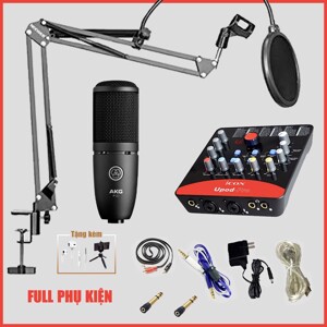 Bộ thu âm Icon Upod Pro + Micro AKG P120