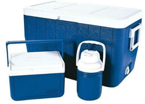 Thùng giữ nhiệt Coleman 4620007 54 QT Cooler Combo (5 Qt & 1/3 Gal) 51.1L (Blue)