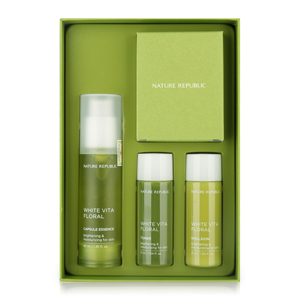 Bộ tinh chất dưỡng trắng da Nature Republic White Vita Floral Capsule Essence Special Set