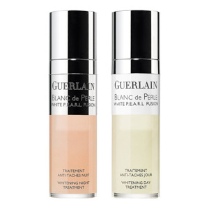 Bộ tinh chất trị nám ngày và đêm Guerlain Blanc de Perle Whitening Day & Night Treatment