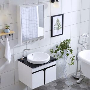 Bộ tủ, chậu, bàn đá, kệ gương Lavabo ZT-LV891