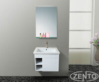 Bộ tủ, chậu, kệ gương Lavabo Zento ZT-LV961