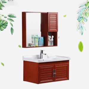 Bộ tủ, chậu, kệ gương Lavabo ZT-LV935