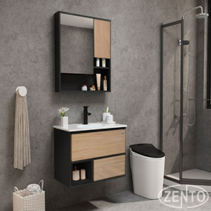 Bộ tủ chậu kệ gương Lavabo ZT-LV971C